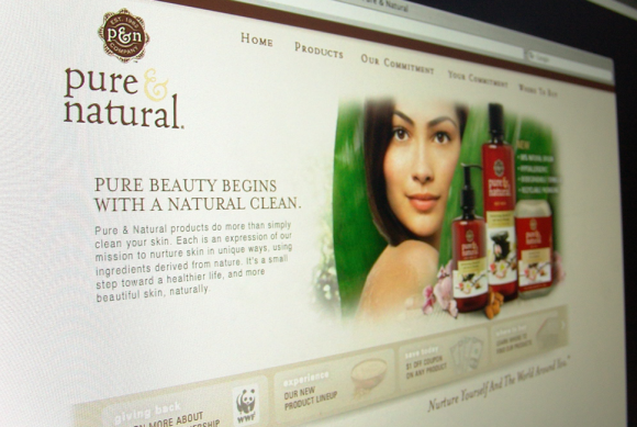 Pure & Natural Website